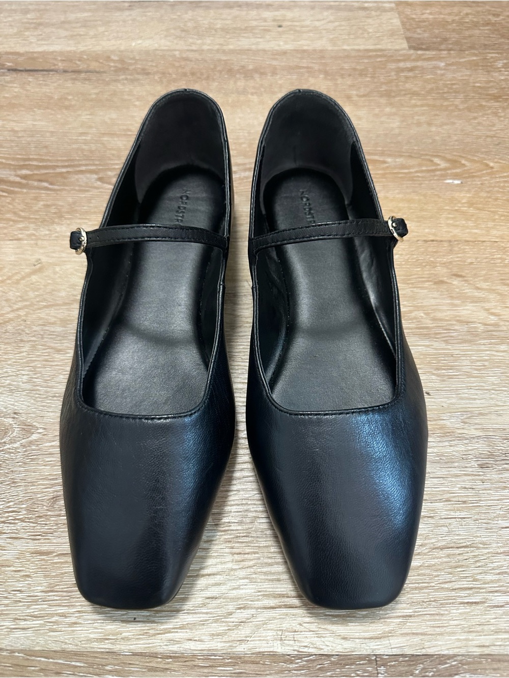 Black Nordstrom Mary Jane Flats